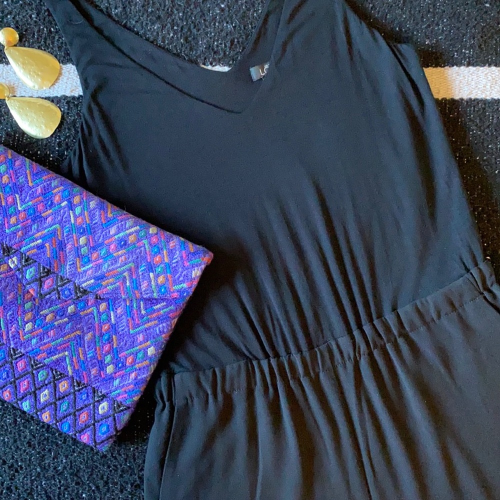 LOFT Black Jumpsuit